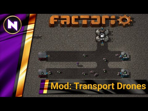 Factorio Mod Tutorial: Transport Drone Tutorial - Factorio Engineering