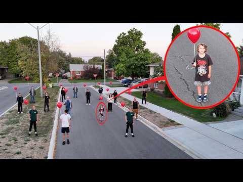 if you see your Neighbours holding Red balloons on the street, RUN! (they went missing)