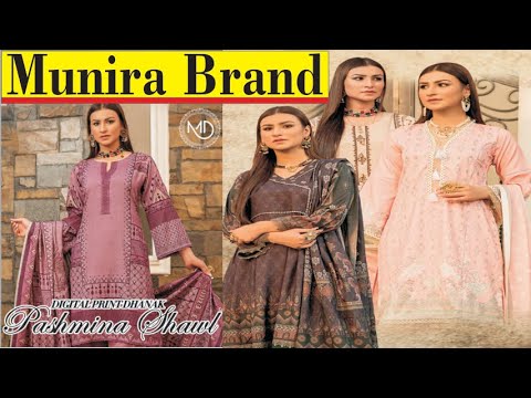 Munira Brand Latest Winter Collection Stuff Dahanak