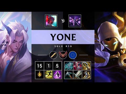 Yone Mid vs Kassadin - EUW Grandmaster Patch 25.S1.3