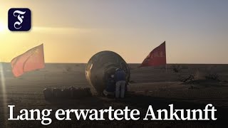 Im All gestrandete Astronauten zurückgekehrt