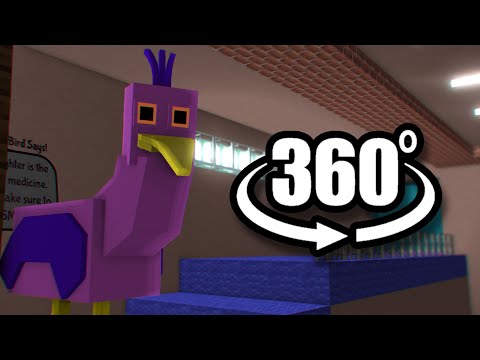 Opila Bird Chase Scene - Minecraft 360° VR Animation