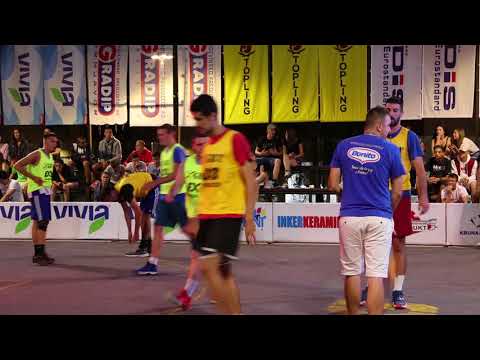 VIVIA 3x3 PRNJAVOR 2018: Savez srpske dijaspore Slovenije - Lovački dom (22:9) POLUFINALE JUNIORI