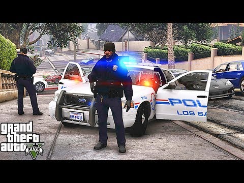 GTA 5 MODS LSPDFR 1017 - CVPI PATROL!!! (GTA 5 REAL LIFE PC MOD)