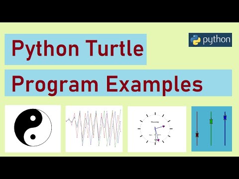 Python Turtle Program Examples Highblix