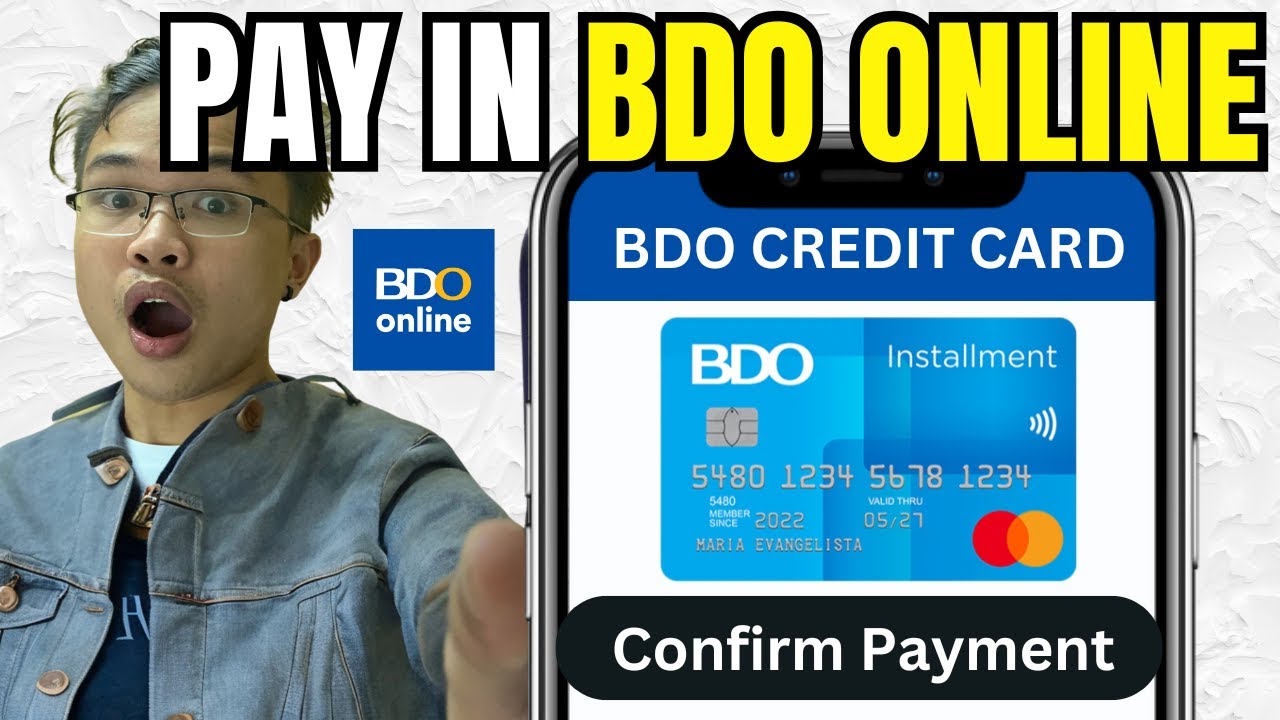 How To Pay BDO Credit Card Online Using BDO Online APP