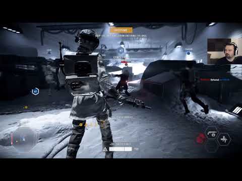 Star Wars Battlefront II Launch MP pt54 - Hoth Again? INCREDIBLY Long Match!