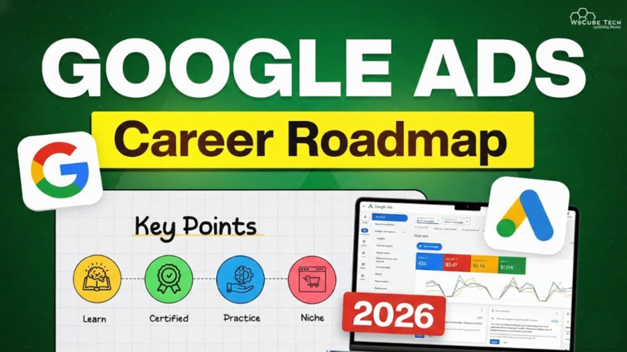 STEP by STEP Roadmap to Start your Career in Google Ads 2025 [What to Study?, Job Demand]