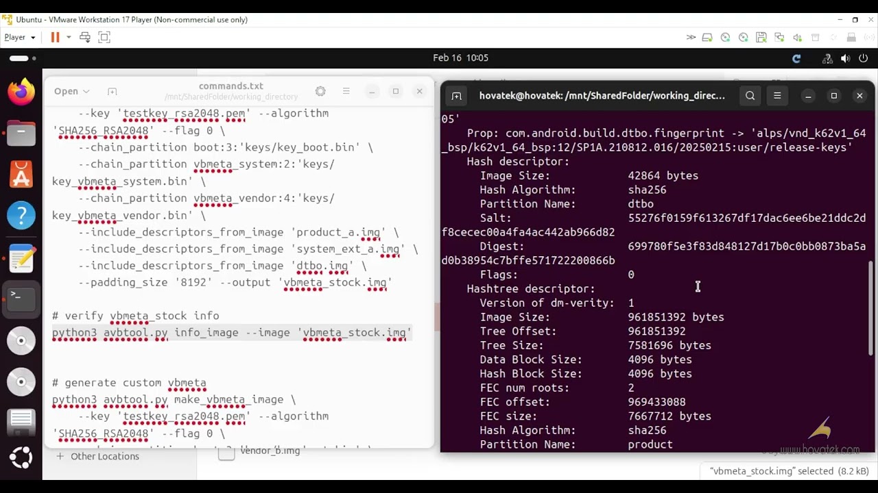 How to generate chained vbmeta, vbmeta_system & vbmeta_vendor