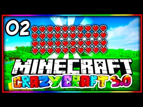 Minecraft Crazy Craft 3.0 SMP: E2 - HOW TO BECOME INVINCIBLE!