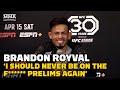 Brandon Royval Goes Off After UFC Kansas City KO: 'I Should Never Be On A F****** Prelim!'
