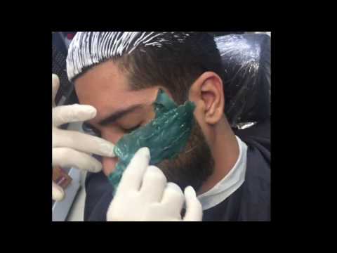 FACE WAXING FOR MEN LESS THAN 1 MINUTE [ A GREAT HAIR REMOVAL FOR YOU ] PAINLESS WAX FOR YOU