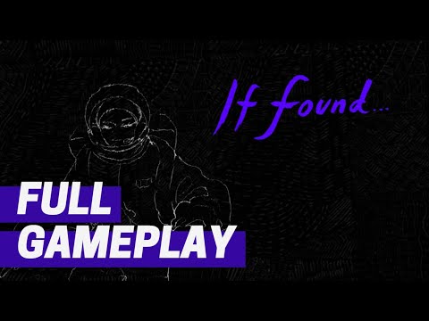 If Found... Full Gameplay - No Commentary
