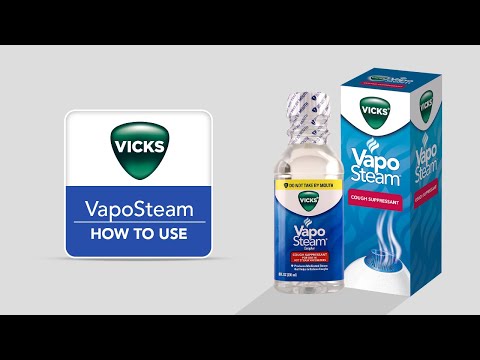 Vicks VapoSteam VIN008 - How to Use