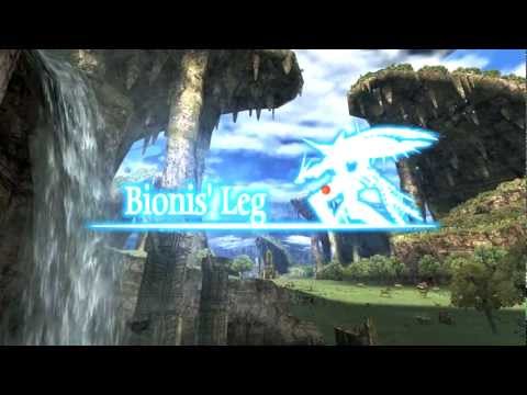 (Wii) Xenoblade Chronicles HD Cutscene 027 - Enter Bionis' Leg
