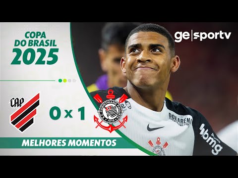 Gols e lances de Athletico Paranaense x Corinthians