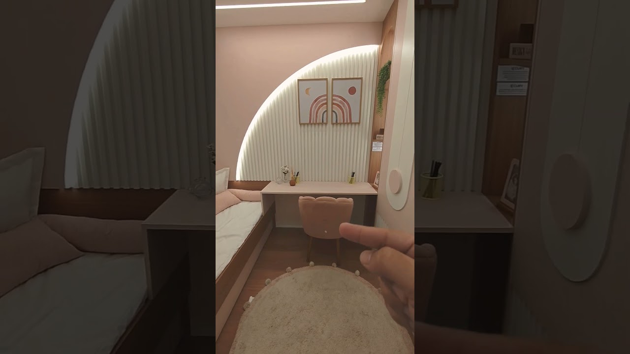 Mini tour of a girl's bedroom 😍 This decorated room is so beautiful 💫⚜️