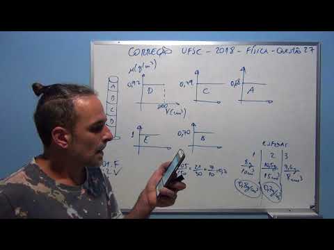 Correção UFSC 2018 Física Questão 27