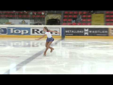 22 Kristina Isabel YNTEMA (AUT) - ISU JGP Austria 2012 Junior Ladies Short Program