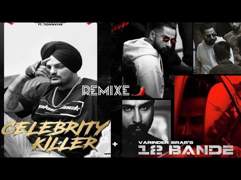 12 Bande x Celebrity Killer | Sidhu Moosewala ft Varinder Brar | (Official Video) | Prod.By Ryder41