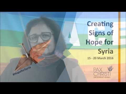 Creating Signs of Hope for Syria - Wiltrud Rösch-Metzler