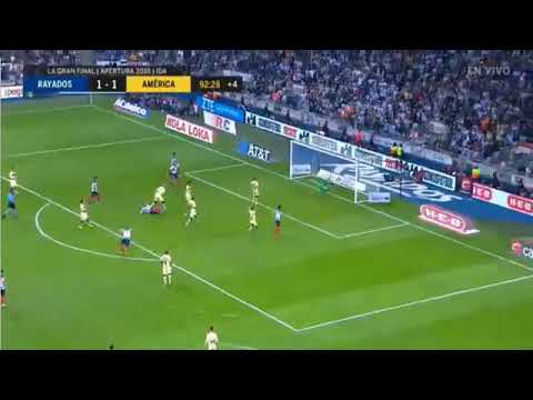 Golazo de chilena de Rogelio Funes Mori Monterrey 2-1 América