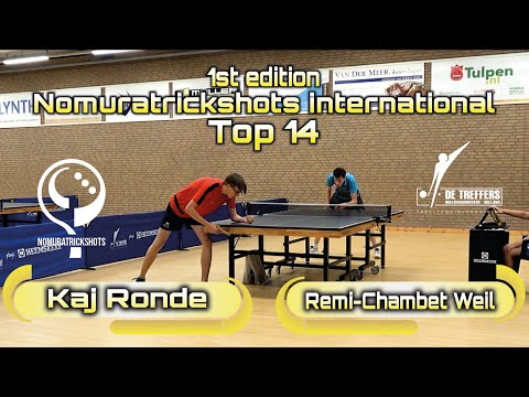Top 14 - Kaj Ronde vs Remi-Chambet Weil - NTS international tournament