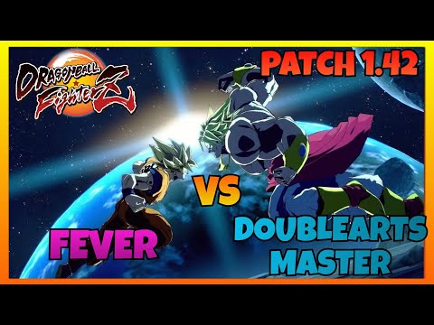 DBFZ 1.42 - FEVER vs DOUBLEARTSMASTER gameplays (SSJ, GT and Base Goku vs Jiren, Z Broly, Piccolo)
