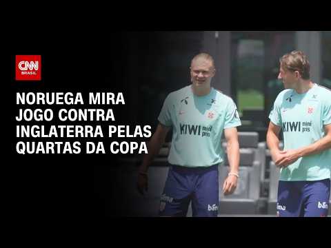 Copa do Mundo: Noruega treina para jogo contra Inglaterra neste sábado (11) | CNN PRIME TIME
