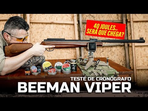 TESTE DE VERDADE! Beeman Viper 1125GP entrega os 40 Joules prometidos?