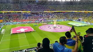 WorldCup 2022 Brazil vs Switzerland - Brazil anthem