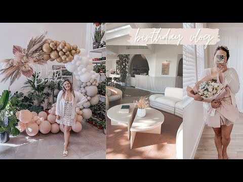 BIRTHDAY VLOG | 30th Birthday Celebration, Family Time, Mini Getaway Trip to White Water in Cambria