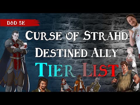 Ranking Destined Allies 🏆 Curse of Strahd (DM Perspective) D&D 5e
