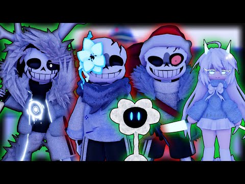 [🎄EVENT PT.1] Icebound Sans / Flowey & Other Xmas Morph [Showcase] [Undertale RP: Mess Timeline]