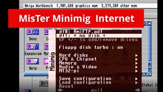 MiSTer Minimig Core Internet PPP (Amiga)