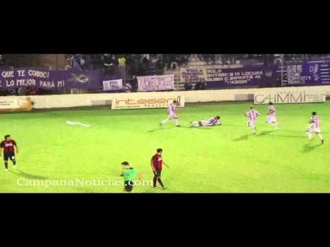 gol de Villa Dálmine - Damián Salvatierra - 1 a 0 frente a Defensores de Belgrano.