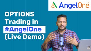 How to trade in Options Using Angel One? (Options Trading Demo) | Trade Brains