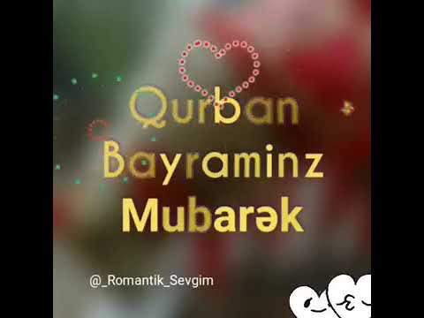 Qurban bayramlniz Mubarak