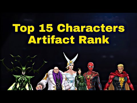 Top 15 Characters Artifact Rank Guide 2022 - Marvel Future Fight