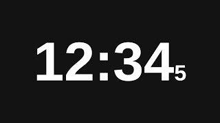 Stopwatch - Count Up Timer (1 Hour)
