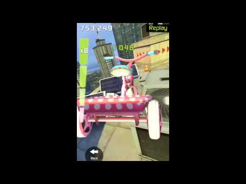 How to get 3 million and something points on touchgrind Bmx