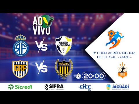 22/01 - 3ª Copa Verão Jaguari de Futsal - 2026