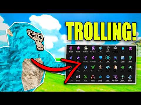 Trolling With VOICE CHANGER In Gorilla Tag (FUNNY)