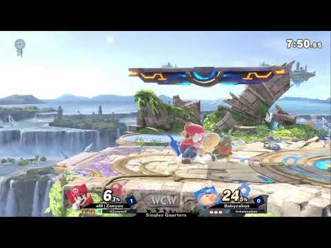 WCW 46 - eM| Zenyou (Mario) VS Babycakes (Olimar) Winners