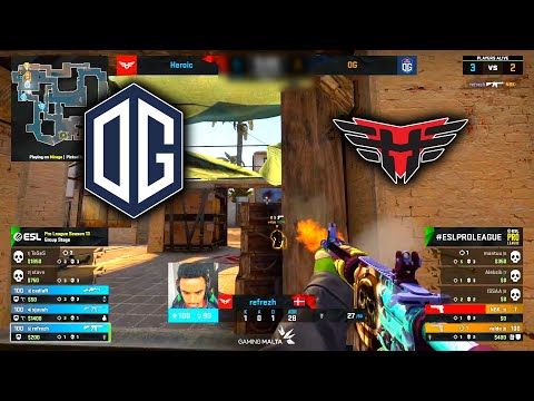 OG vs Heroic - ESL Pro League Season 13 - MIRAGE Highlights
