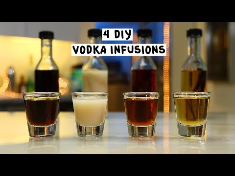 Four DIY Vodka Infusions