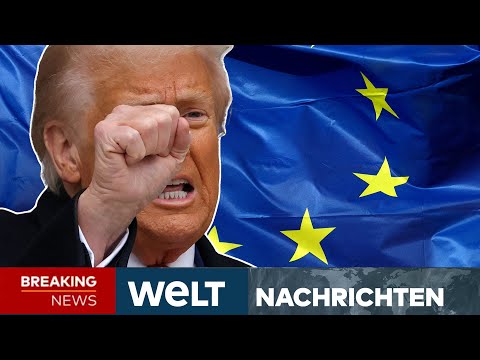 GRÖNLAND: Showdown in Davos! Platzt Trump der Kragen? Zollkrieg von USA und EU droht | WELT LIVE