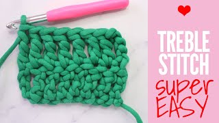 How to Treble Crochet (tr) | Easy Step-by-Step Tutorial for Beginners