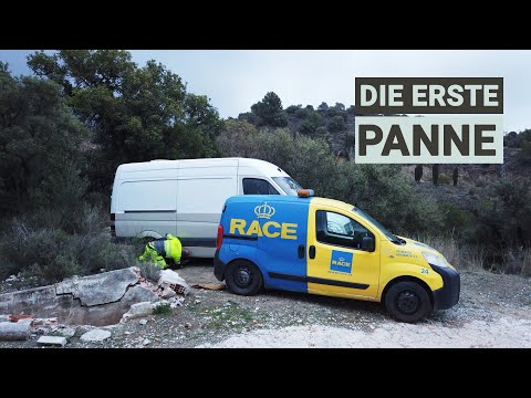 VANLIFE SPANIEN - Die erste Panne mit Karlsson - FLORIJANA VLOG 010