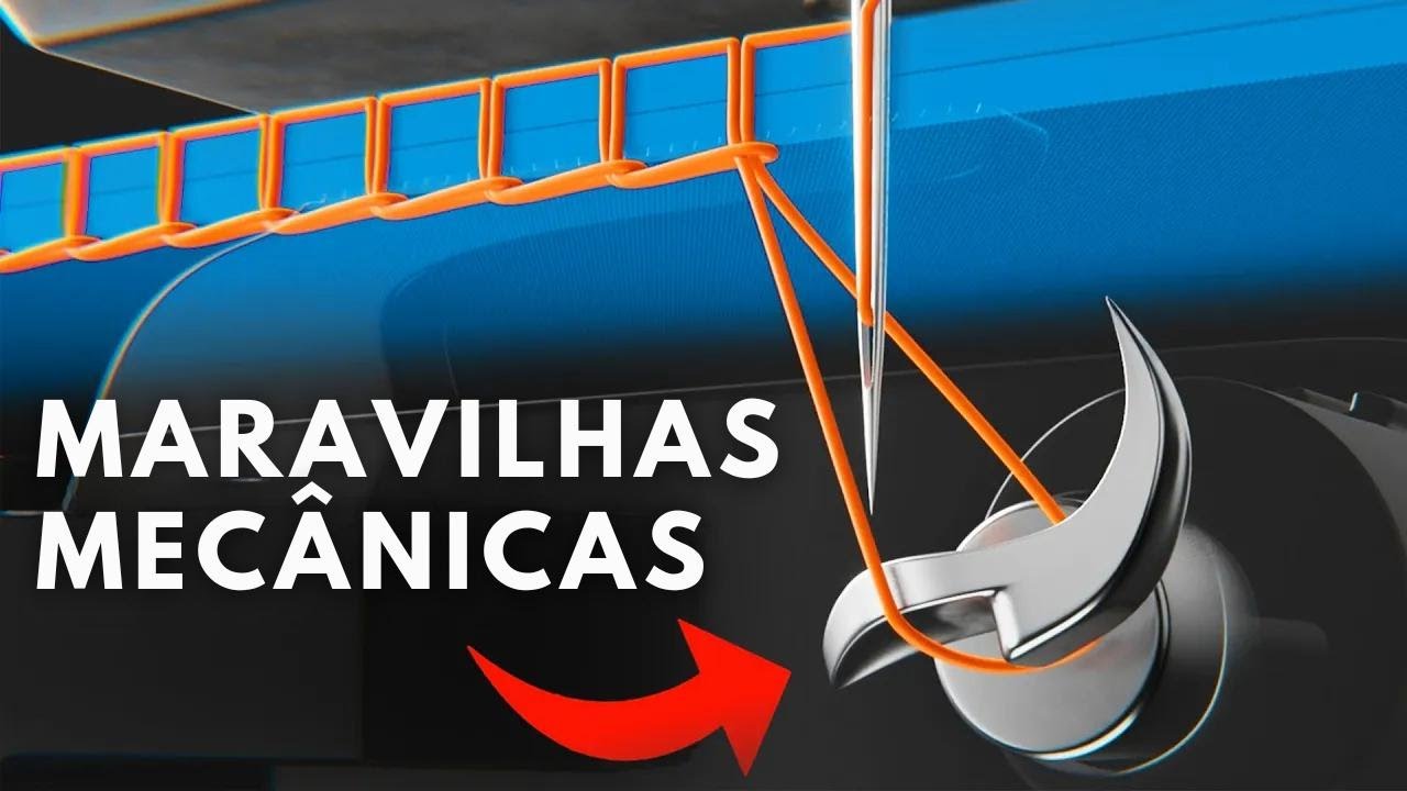 A Genialidade Surpreendente das Máquinas de Costura
